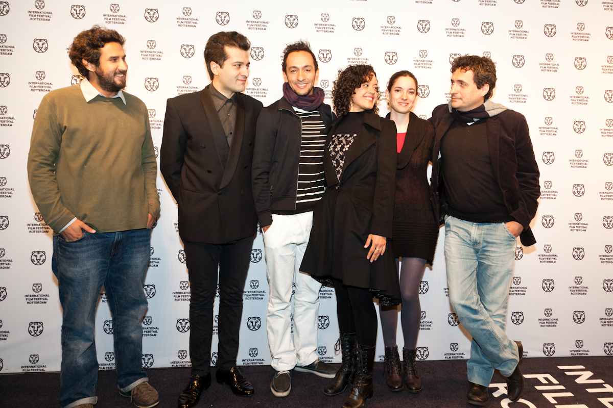 Cast and crew of Neighbouring Sounds at IFFR 212